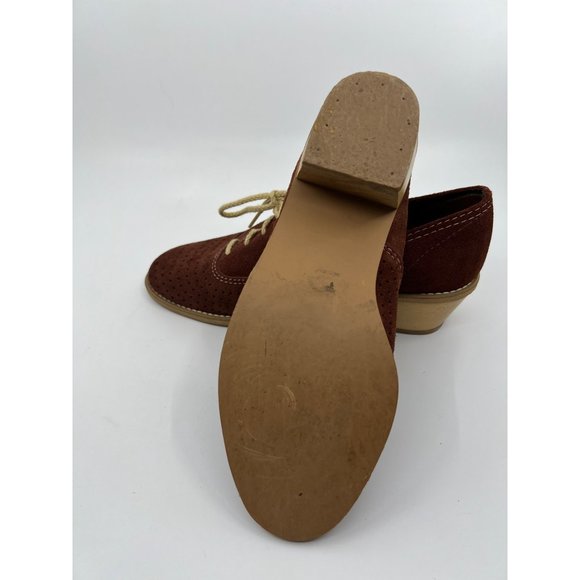 Vintage Nanette Originals Wooden Heel Loafers Size 7 - Picture 5 of 7